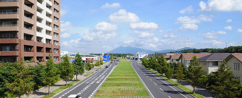 「科学の街・つくば」の副都心02