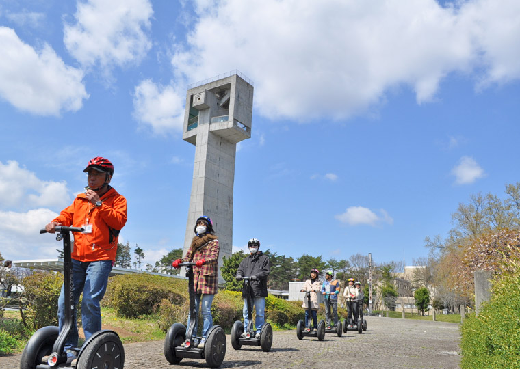 つくばモビリティロボット実験特区（つくば市提供）