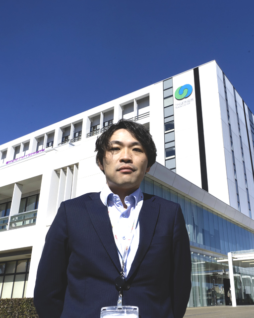 つくば市 経済部産業振興課企業立地推進係 主事 飛田晋之介さん